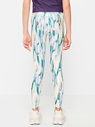 Image number 2 showing, High-Waisted PowerSoft 7/8-Length Leggings for Girls