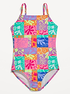 Image number 2 showing, Back Cutout One-Piece Swimsuit for Girls
