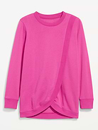 Image number 2 showing, Maternity Cross-Front Nursing Tunic