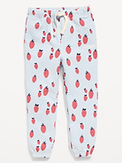 Image number 1 showing, Printed Logo Jogger Sweatpants for Toddler Girls