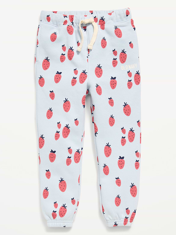 Printed Logo Jogger Sweatpants for Toddler Girls