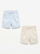 Image number 2 showing, Loose Twill Dock Shorts 2-Pack for Toddler Boys