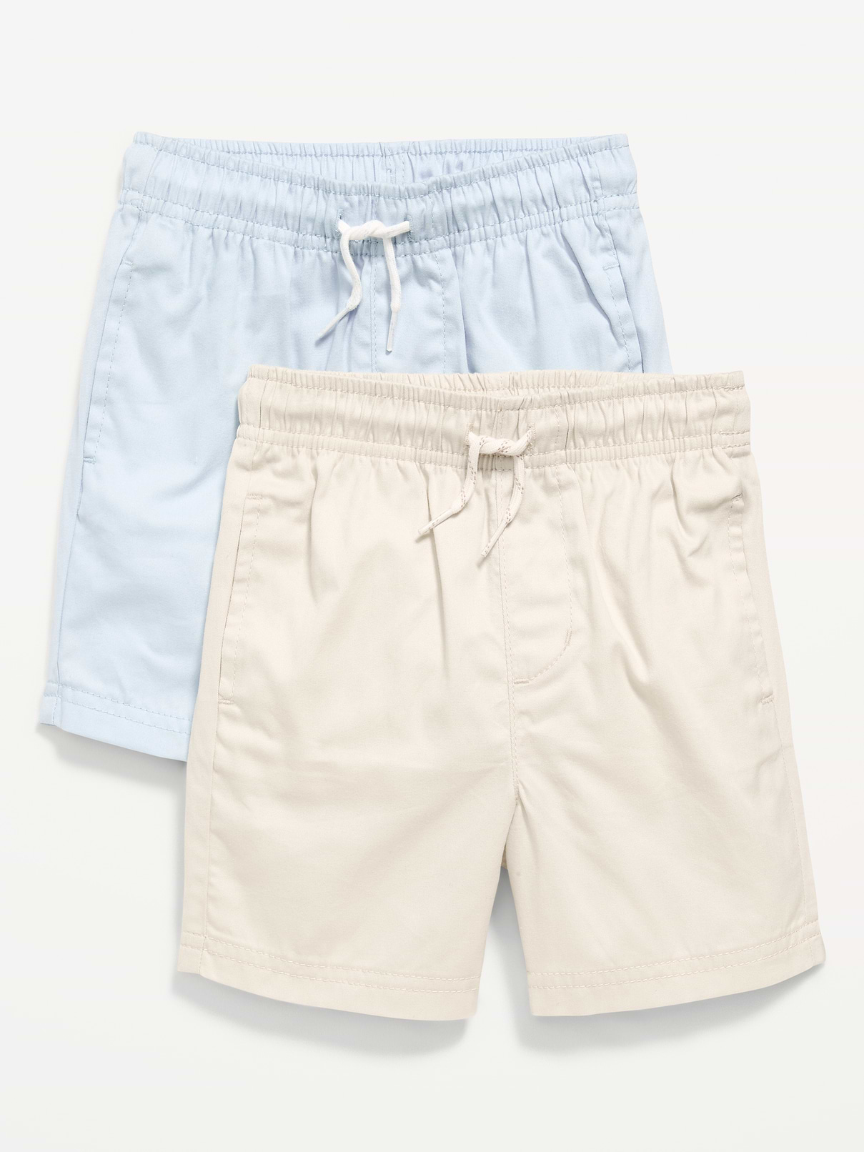 Image number 1 showing, Loose Twill Dock Shorts 2-Pack for Toddler Boys