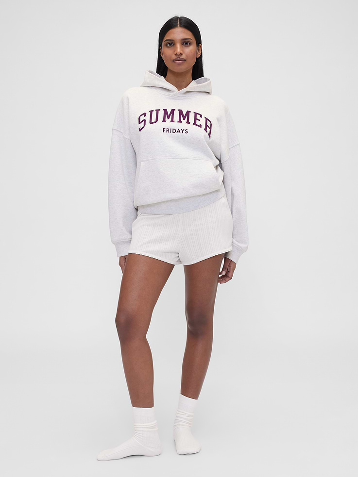 Image number 3 showing, Gap × Summer Fridays Heavyweight Oversized Logo Hoodie