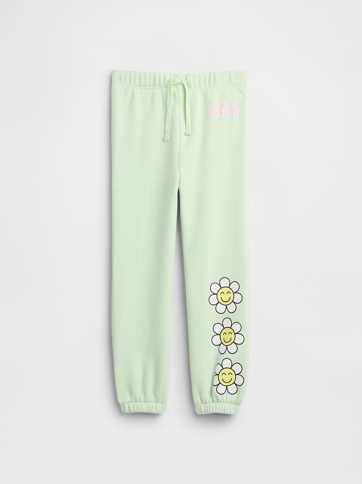 Image number 1 showing, babyGap Relaxed Pull-On Logo Joggers