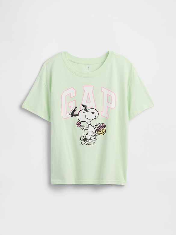GapKids Peanuts Oversized Logo T-Shirt