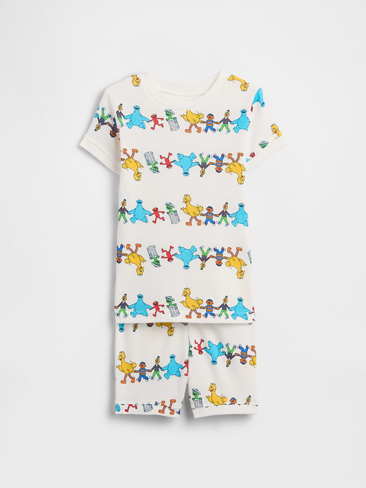 Image number 1 showing, babyGap Sesame Street 100% Organic Cotton PJ Set