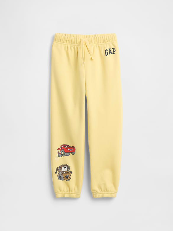 babyGap × Disney Cars Pull-On Logo Joggers