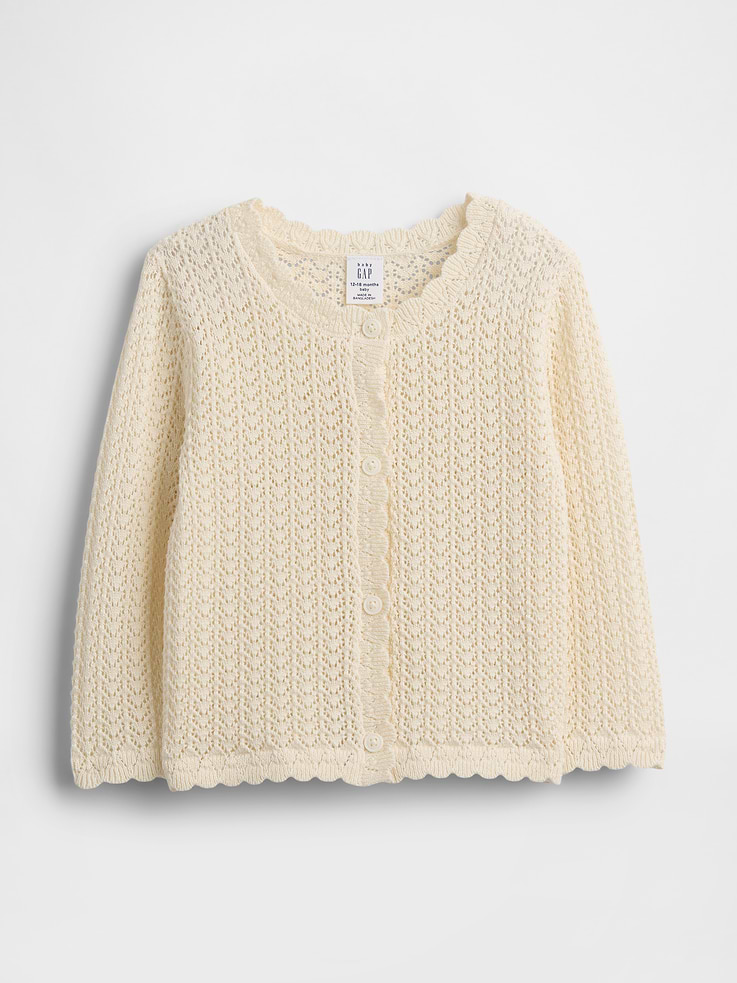 Image number 1 showing, Baby Crochet Cardigan
