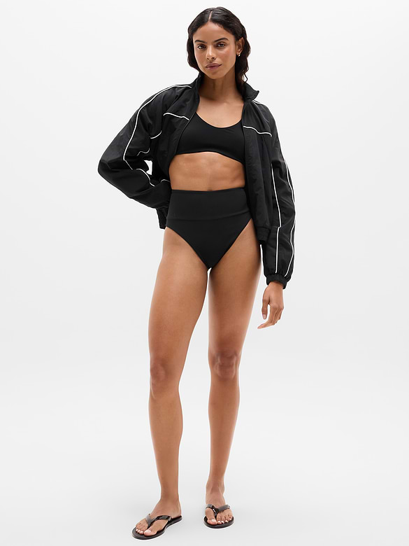 Ultra High Waist Cheeky Swim Bottom