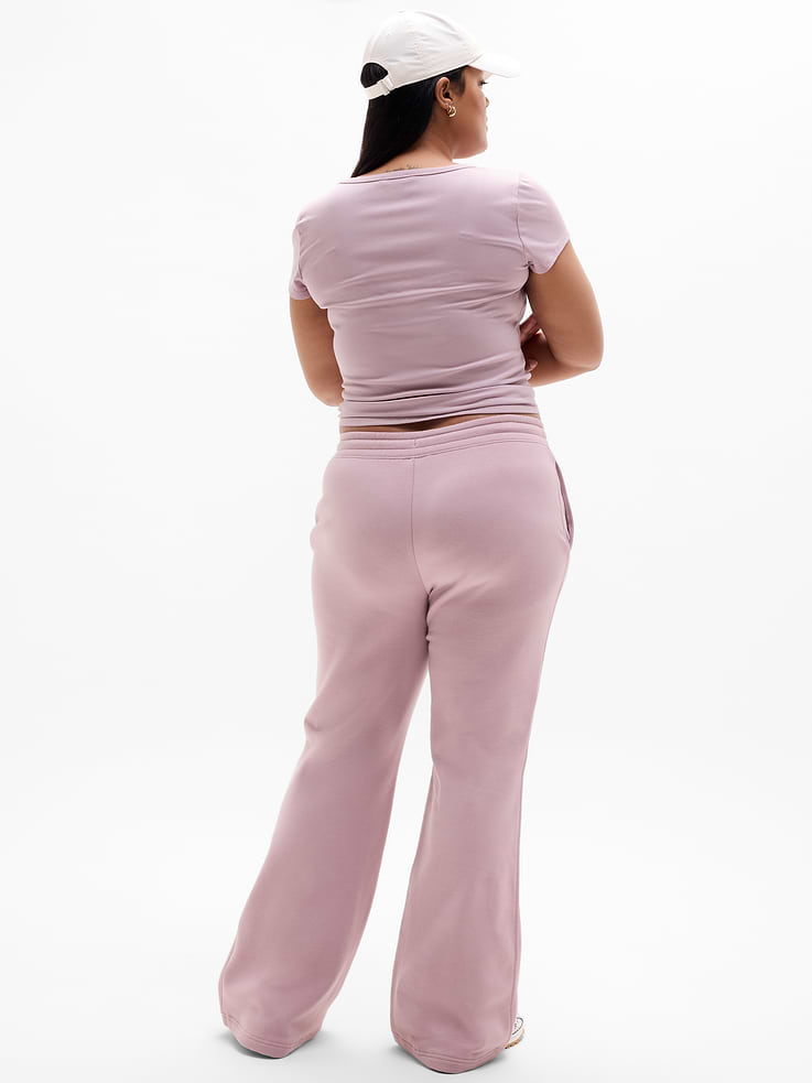 Image number 6 showing, Forever Fleece Mid Rise Flare Pant