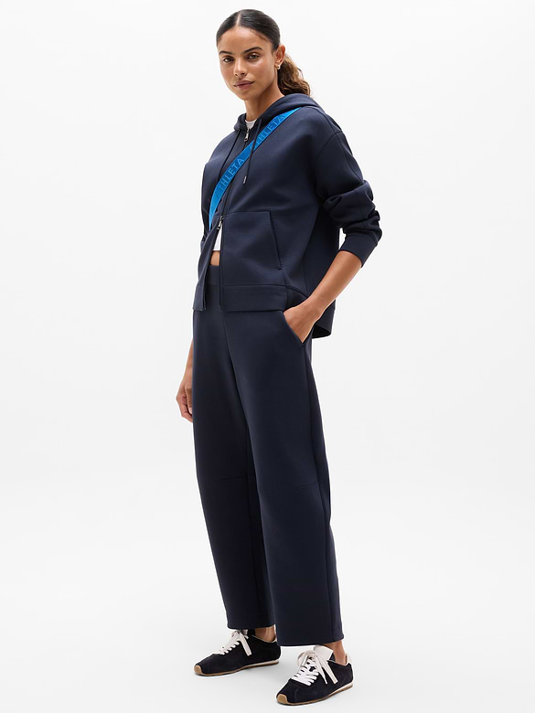 Form Knit Mid Rise Barrel Pant