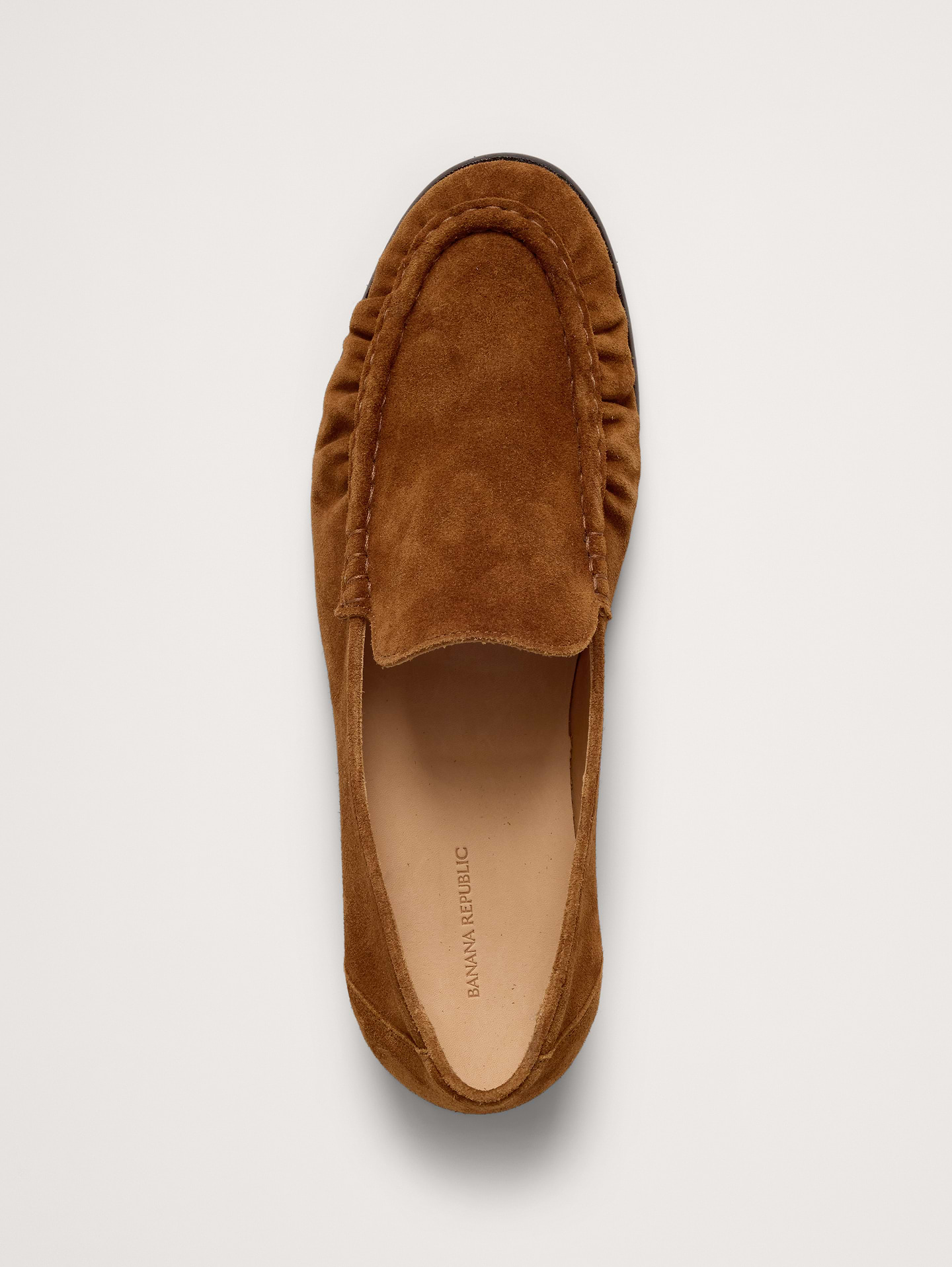 Image number 5 showing, Suede Moc-Toe Loafer
