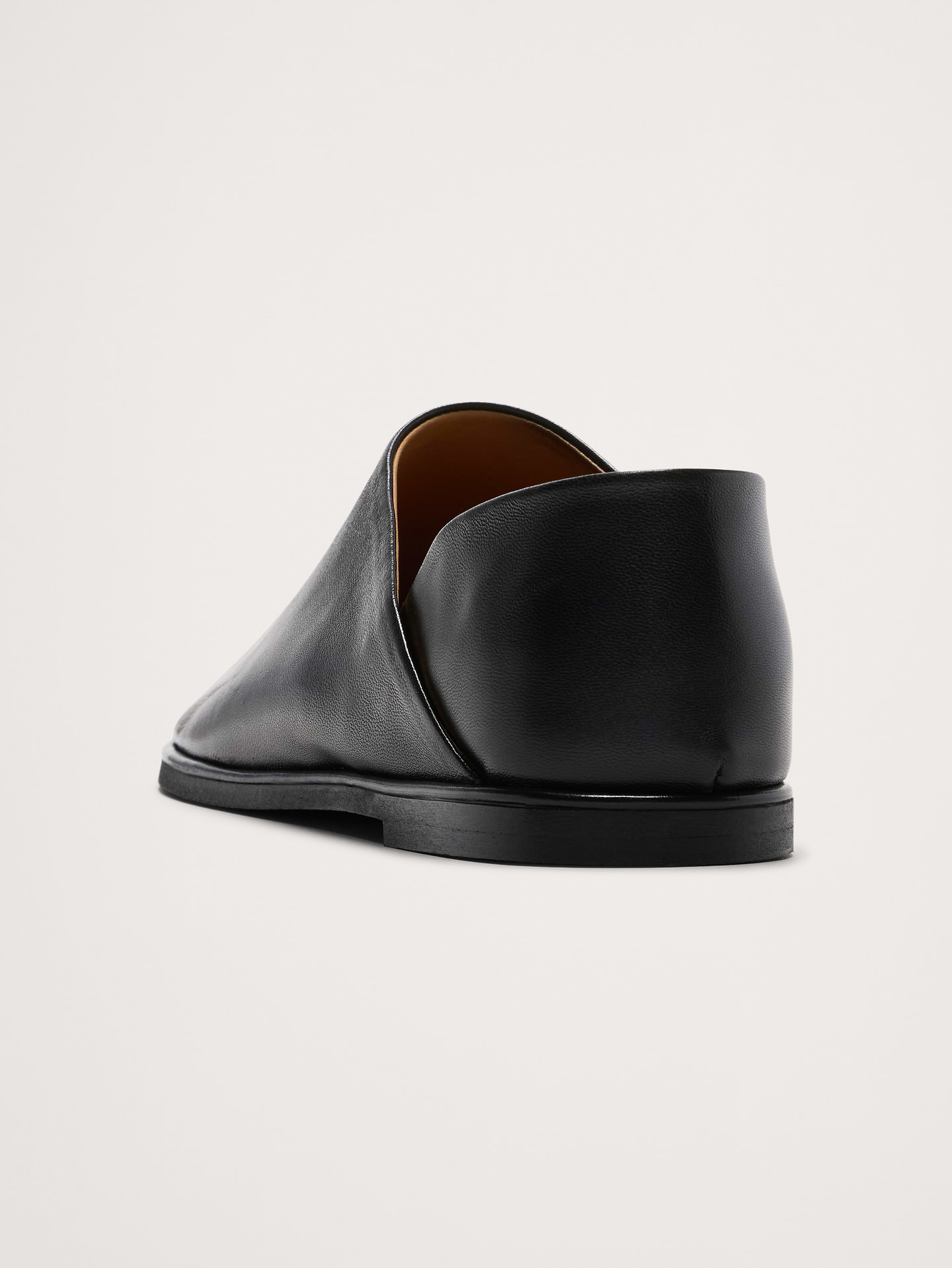 Image number 4 showing, Italian Leather Slip-On Flats