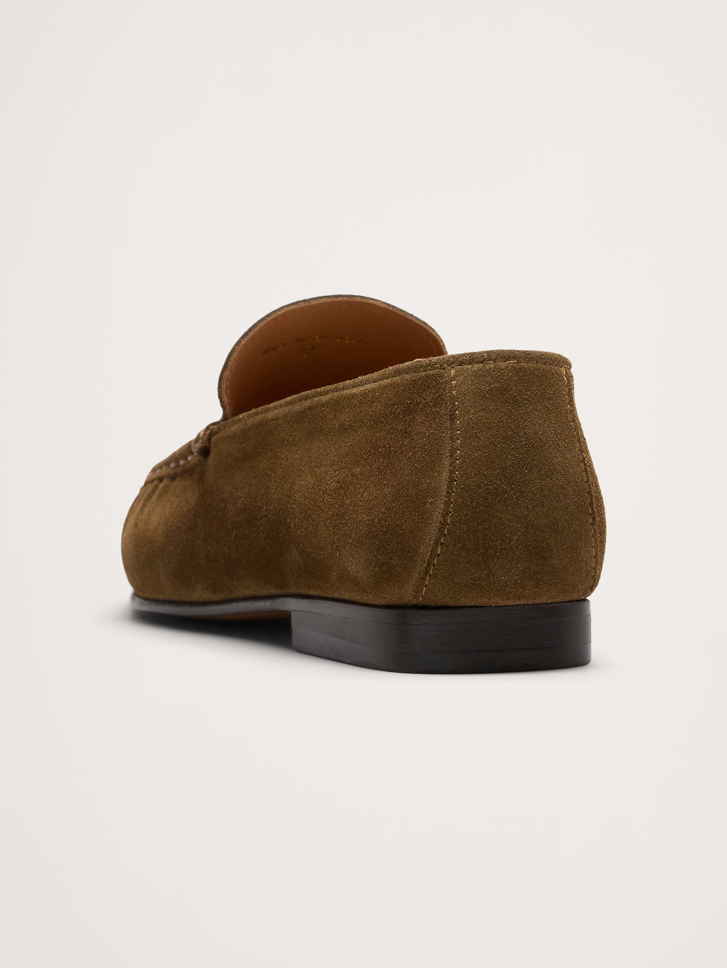 Image number 4 showing, Italian Suede Moc-Toe Loafer