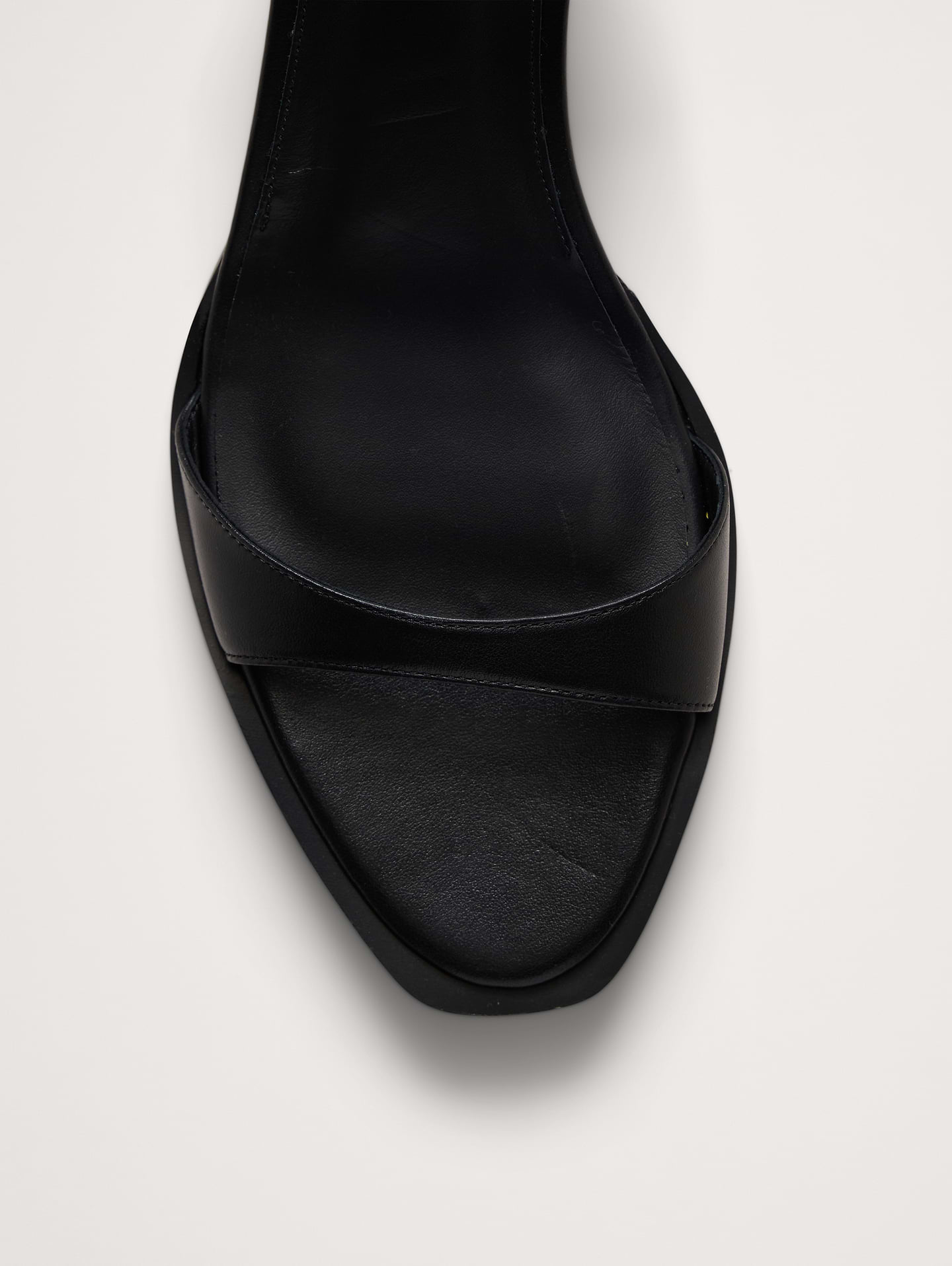 Image number 5 showing, Italian Leather Kitten-Heel Sandal