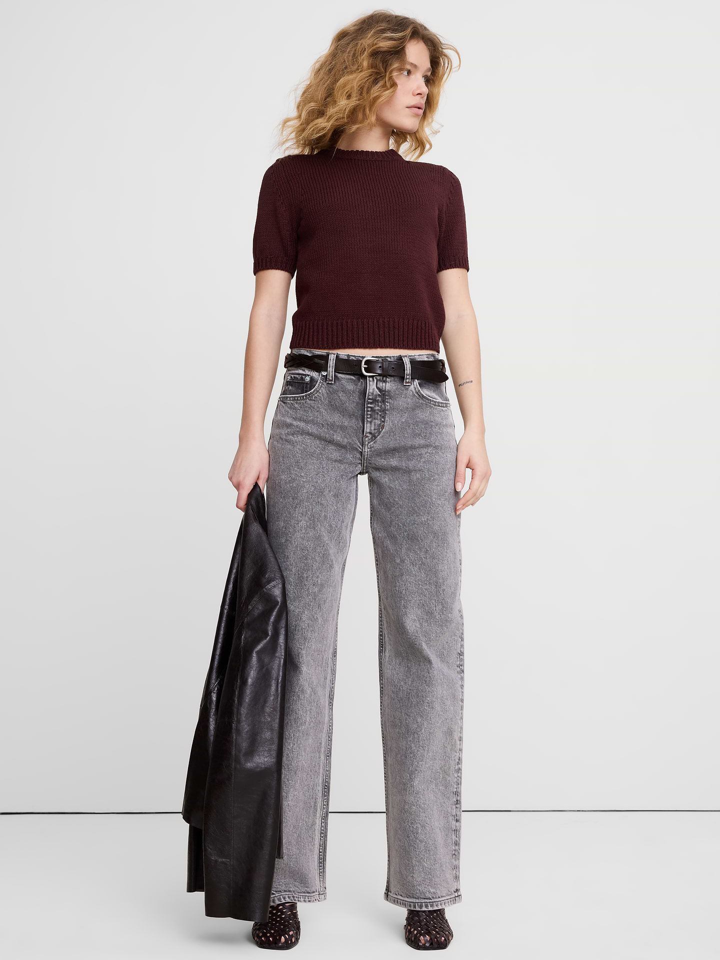 Image number 3 showing, Cotton Sweater Tee