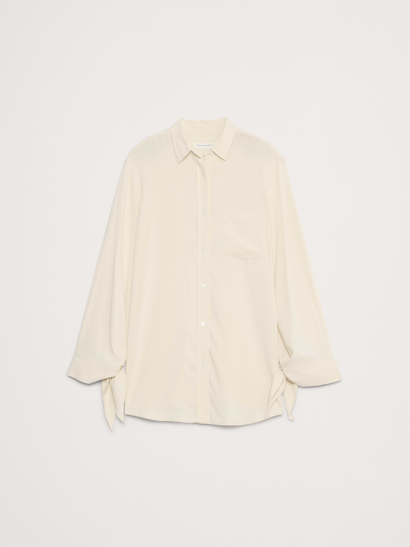 Image number 4 showing, Georgette Tie-Cuff Shirt
