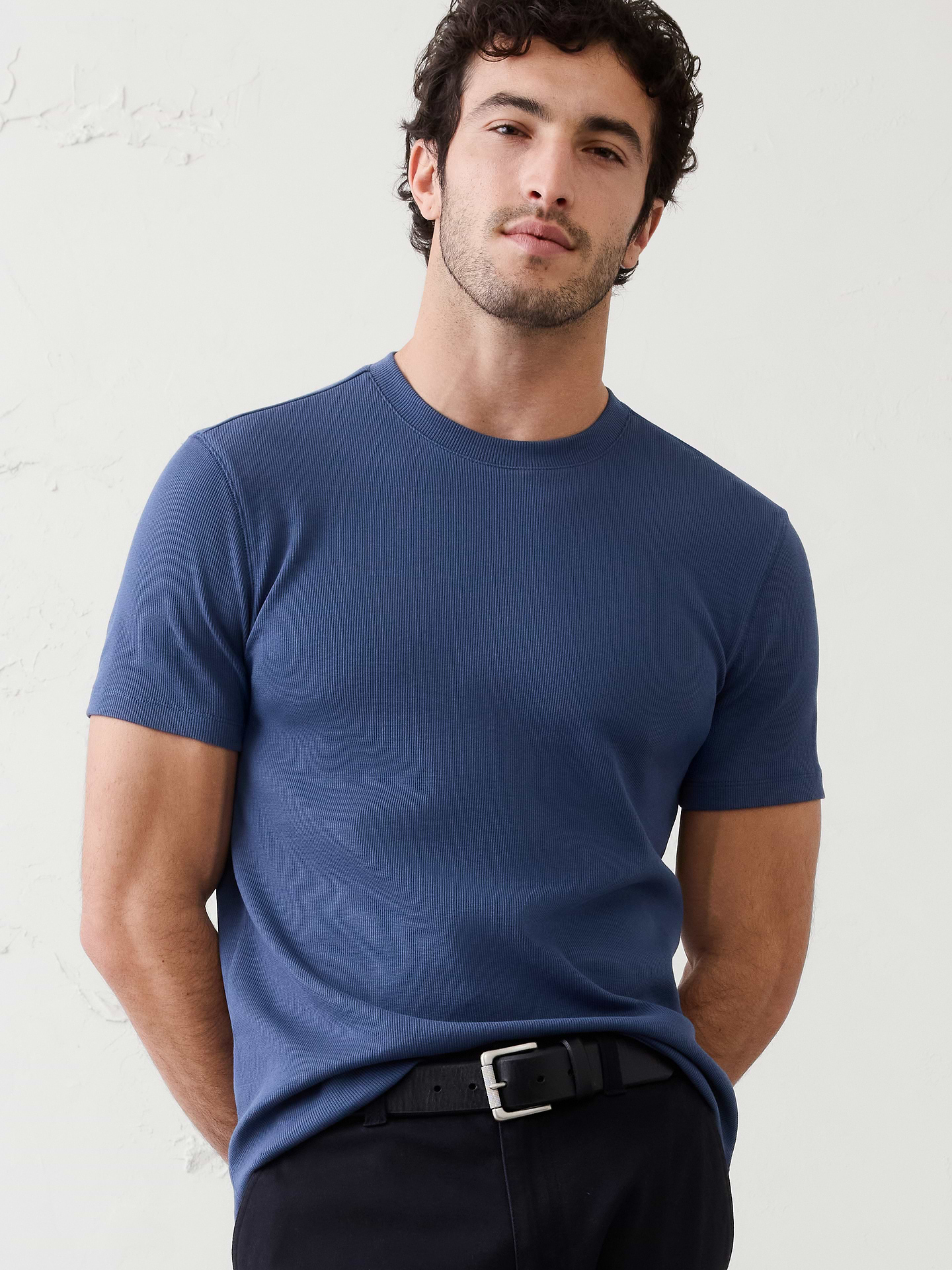 Image number 1 showing, Mini Ribbed Shirt