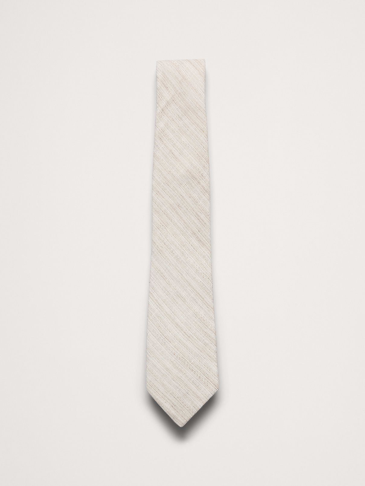Linen-Cotton Slub Tie