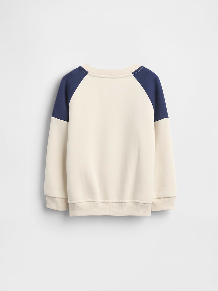 Image number 2 showing, Baby & Toddler Snoopy Logo Raglan Sweatshirt