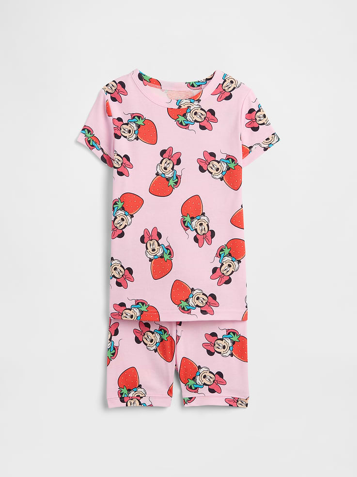 Image number 1 showing, Kids & babyGap × Disney Minnie Mouse 100% Organic Cotton PJ Set