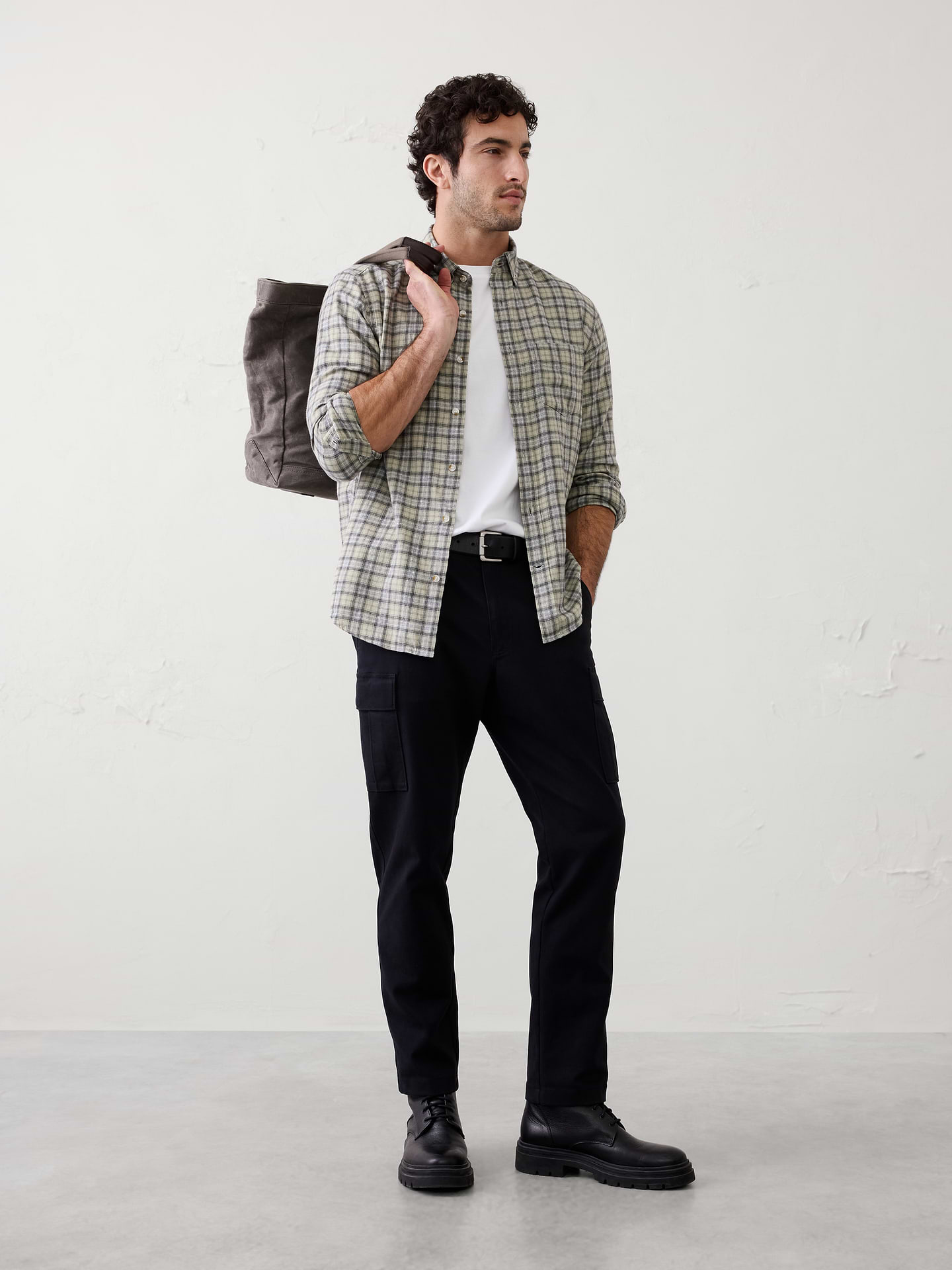 Image number 1 showing, Slim-Fit Textured Shirt