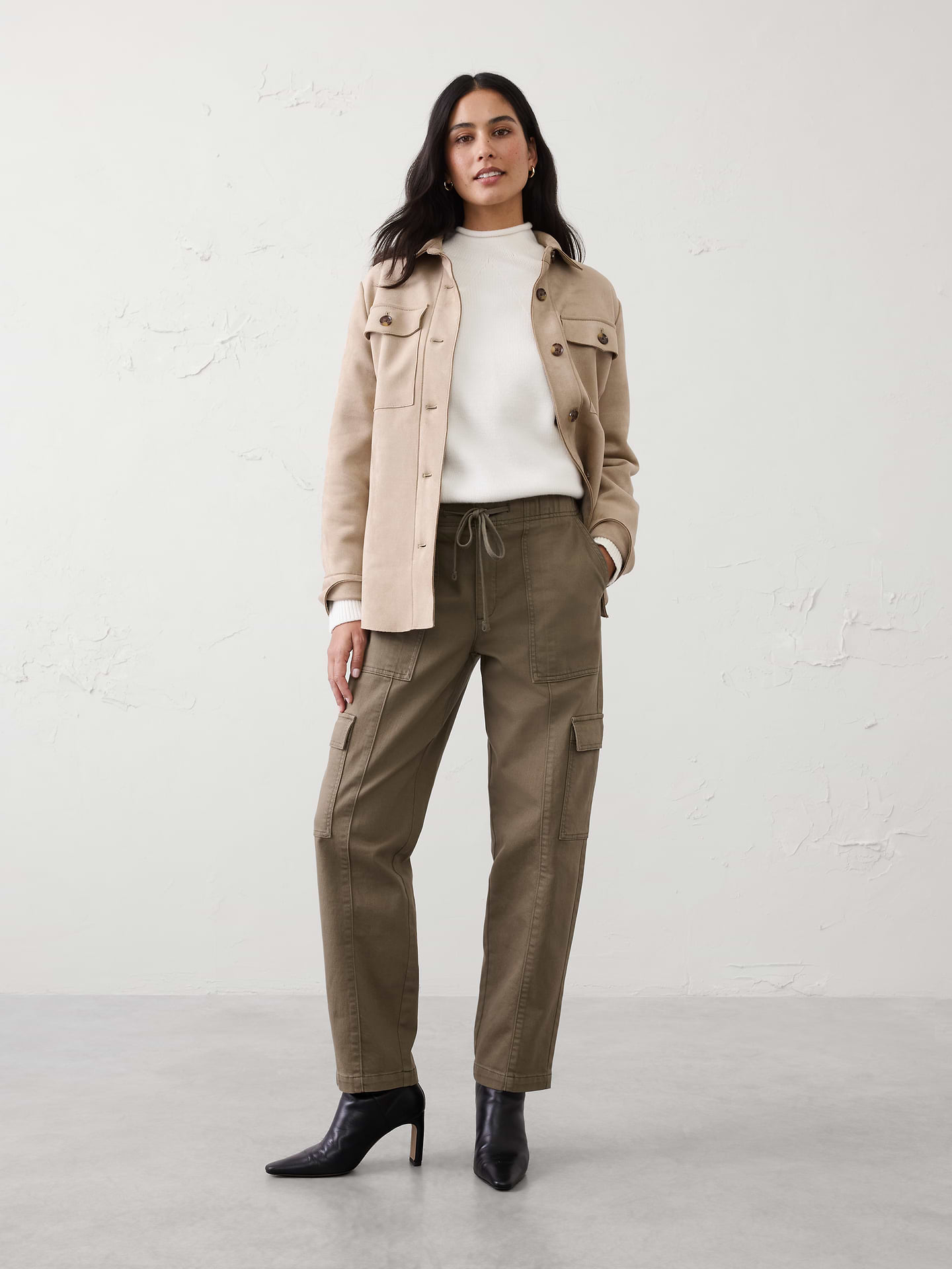 Image number 1 showing, Tapered Mid-Rise Jean
