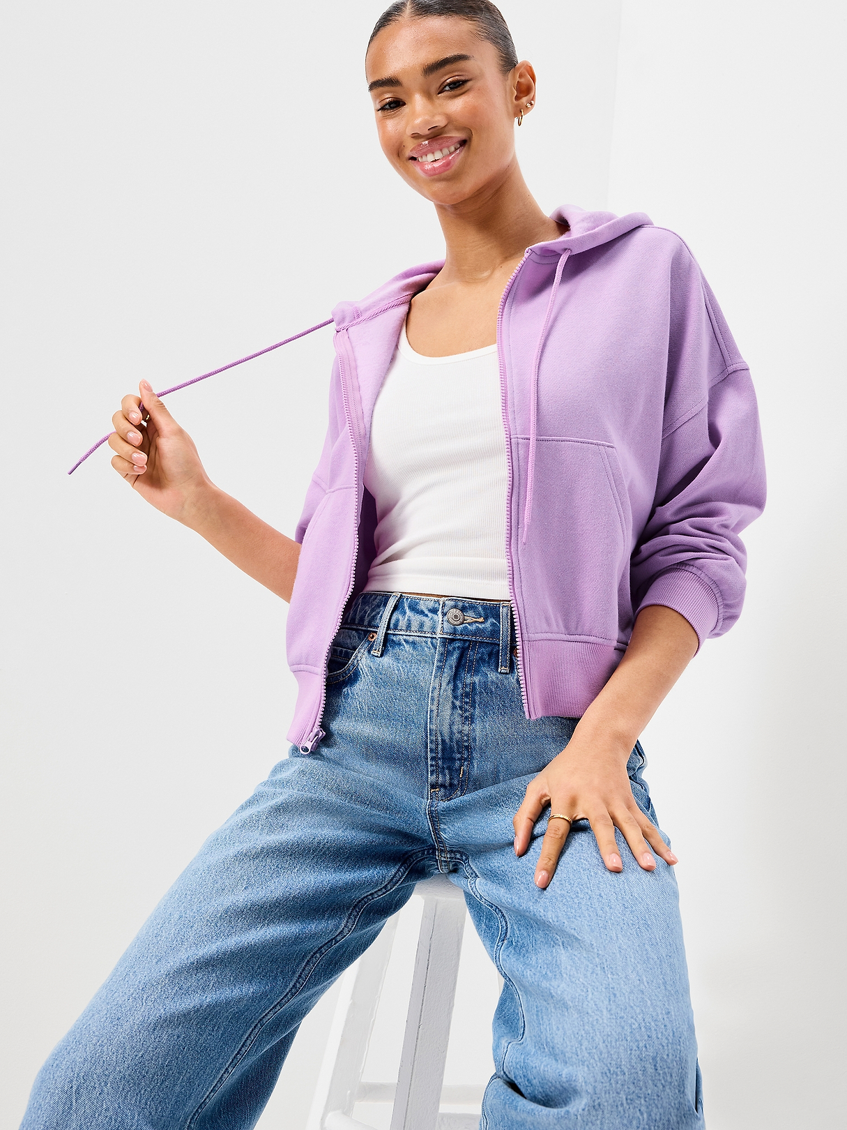 SoComfy Full-Zip Hoodie Sweatshirt | Old Navy