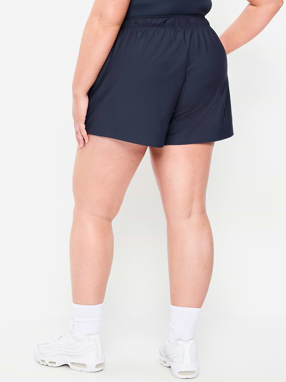 Short PowerSoft à taille haute, entrejambe de 9 cm
