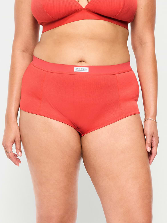 Ribbed Hipster Underwear