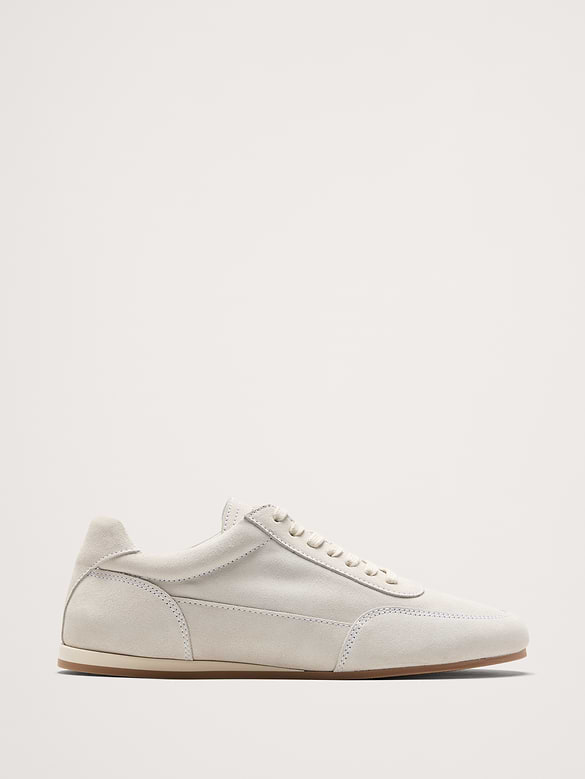Italian Suede Low-Pro Sneaker