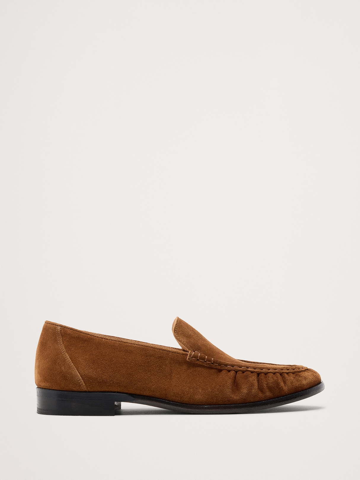 Suede Moc-Toe Loafer | Banana Republic