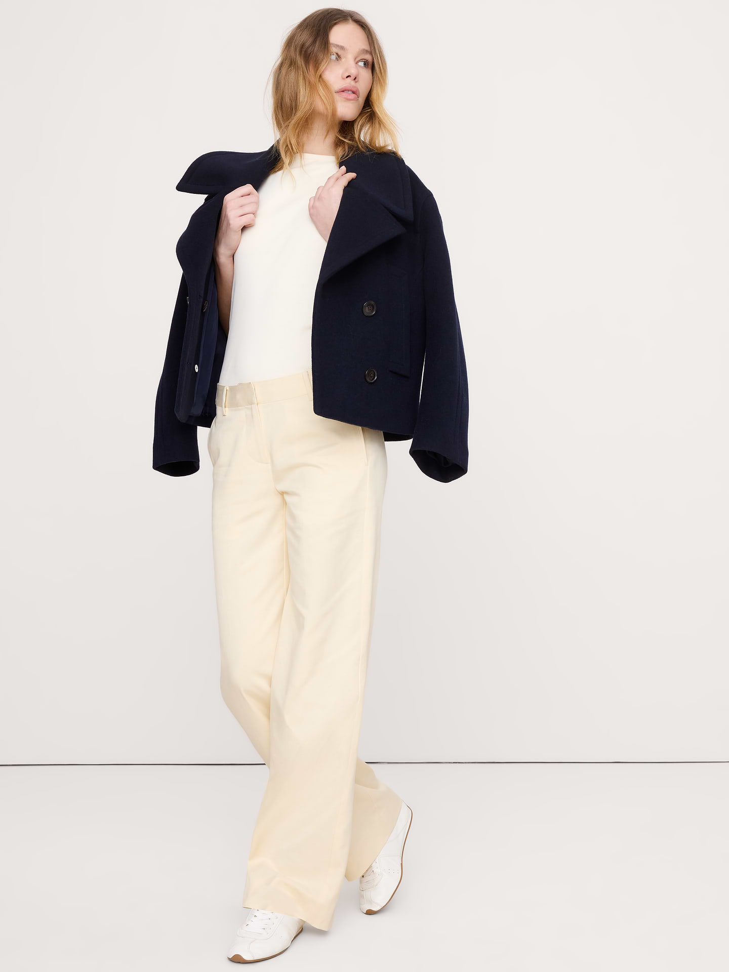 L'image numéro 1 présente Le pantalon à jambe large de tous les jours