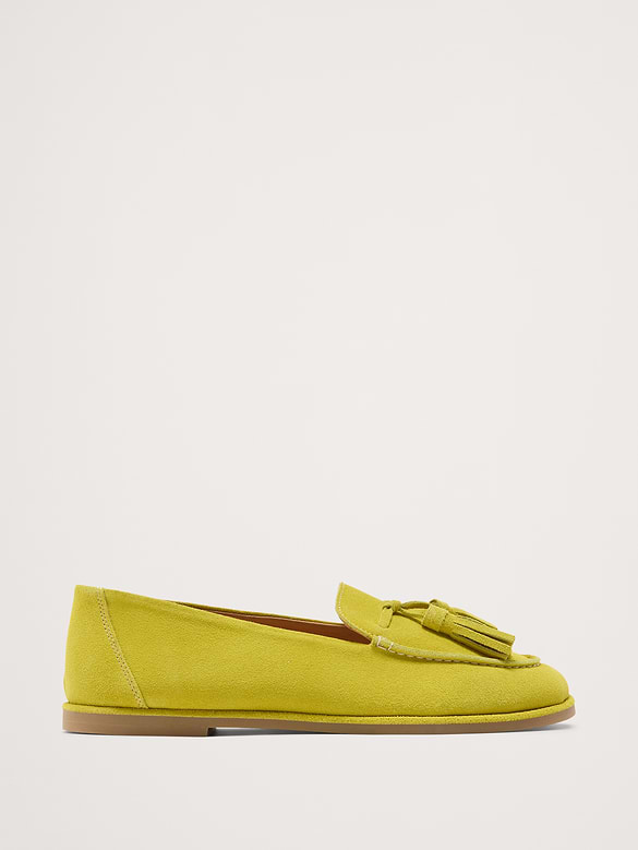 Italian Suede Tassel Loafer