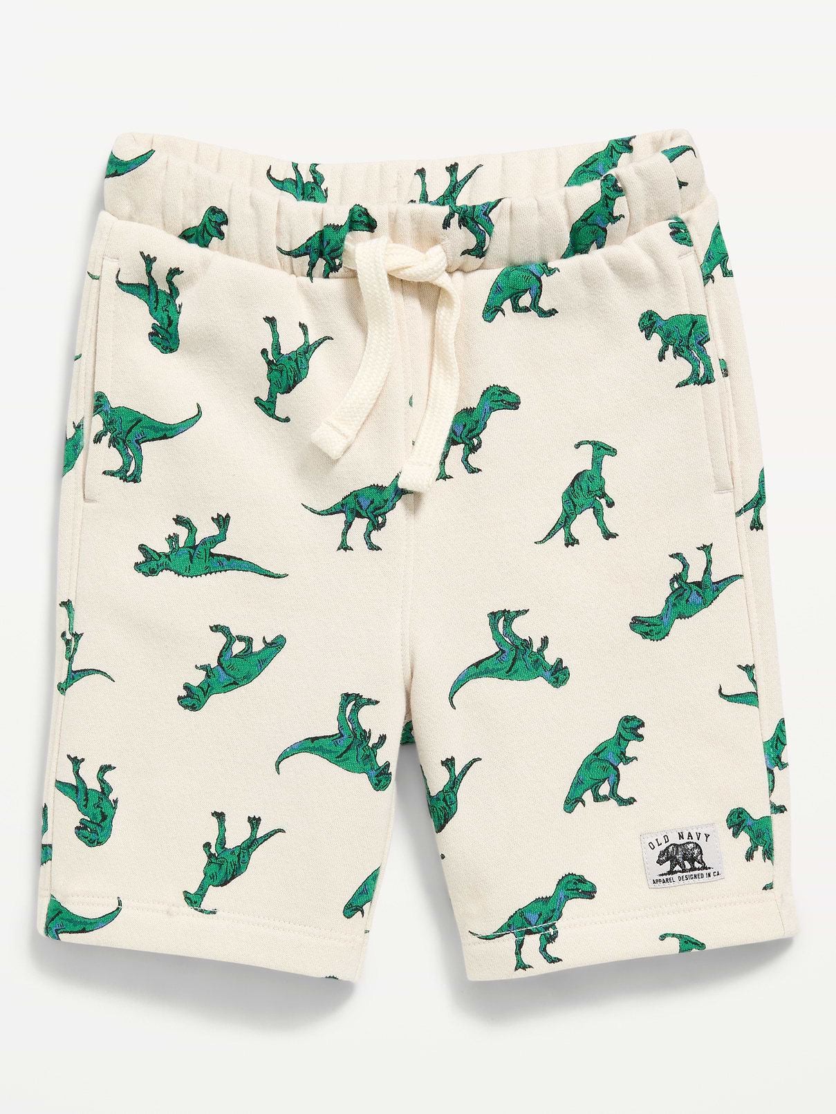 Logo-Graphic Fleece Jogger Shorts for Toddler Boys
