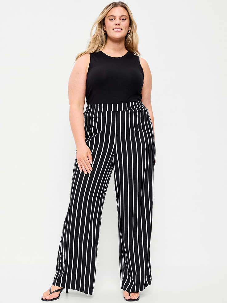 Image number 8 showing, High-Waisted Playa Wide-Leg Pants