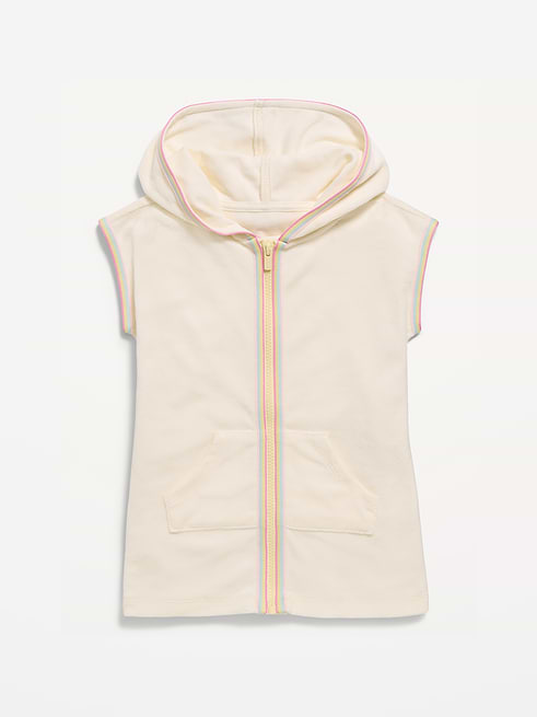 Hooded Hooded Terry Swim Cover-Up for Toddler Girls on clearance at Old Navy — 65% off
