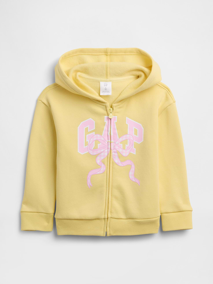 Image number 1 showing, babyGap Relaxed Logo Zip Hoodie