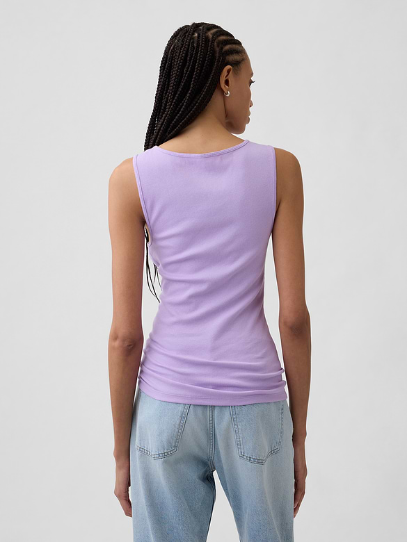 Gap Logo Ribbed Tank Top