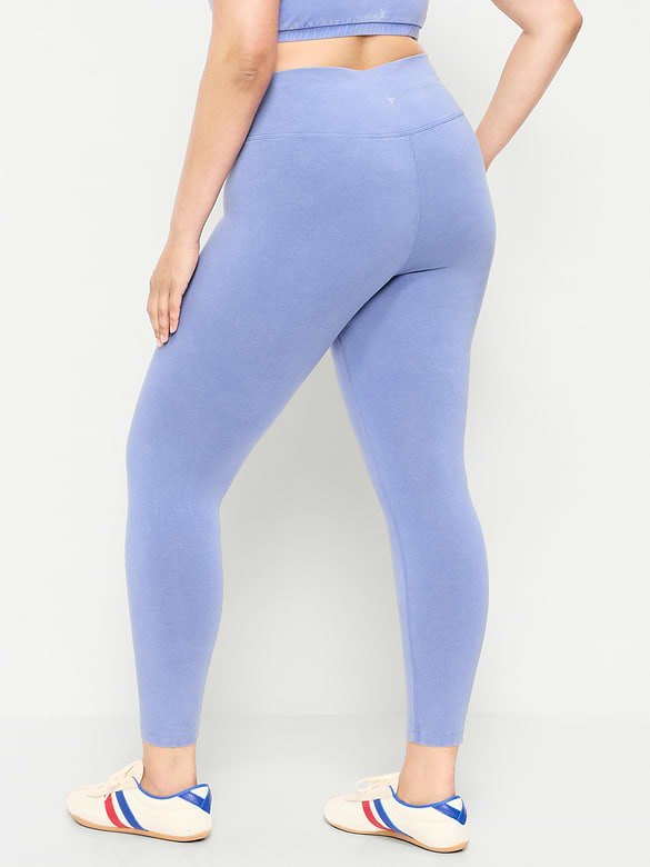 High-Waisted PowerChill 7/8 Cotton Leggings
