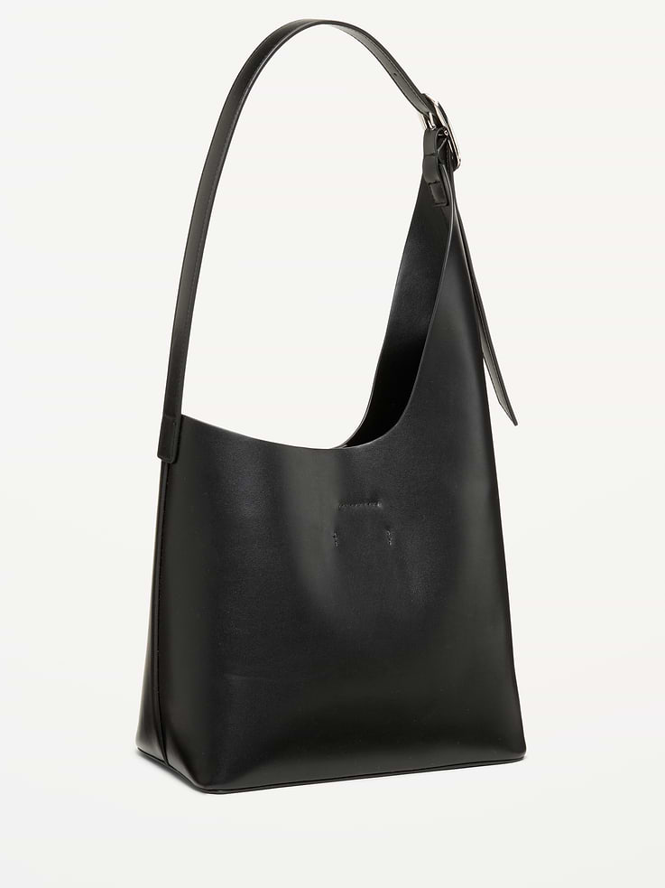 Image 3 of 5, Asymmetrical Structured Tote Bag
