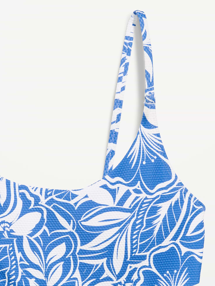 Image number 9 showing, Textured Swim Romper -- 2.5-inch inseam