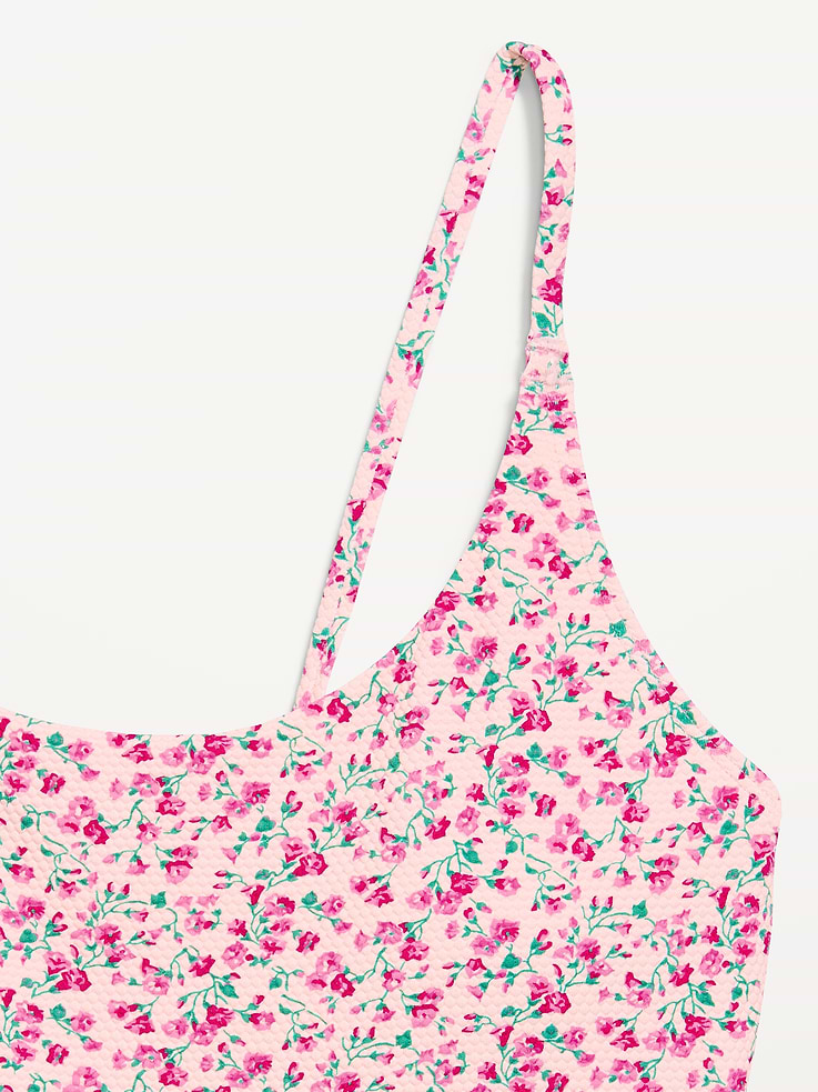 Image number 9 showing, Textured Swim Romper -- 2.5-inch inseam