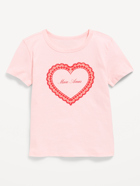 Short-Sleeve Graphic T-Shirt for Girls