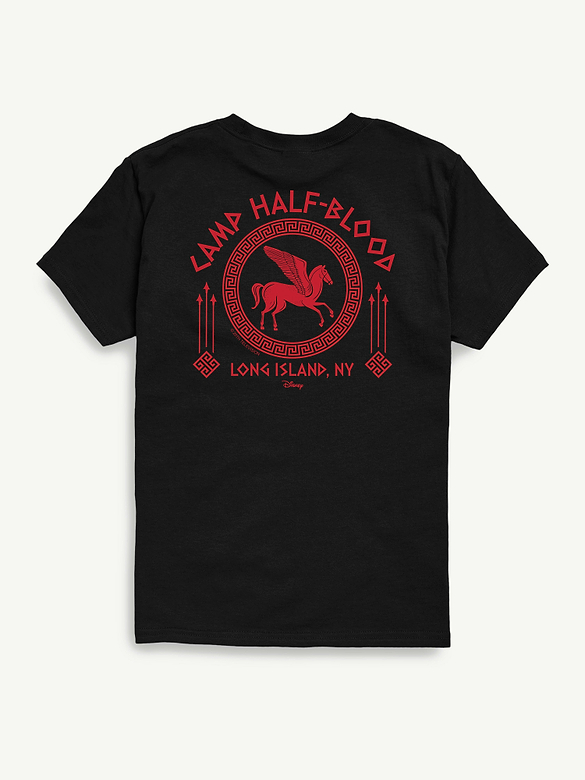 Percy Jackson Camp Half Blood Short Sleeve Graphic Tee for Kids