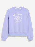 Image 2 of 3, Vintage Crew-Neck Logo-Graphic Sweatshirt