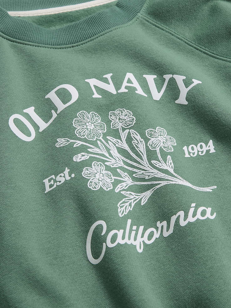 Image number 5 showing, Vintage Crew-Neck Logo-Graphic Sweatshirt