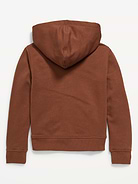 Image 3 of 3, Fitted Long-Sleeve Graphic Hoodie for Girls
