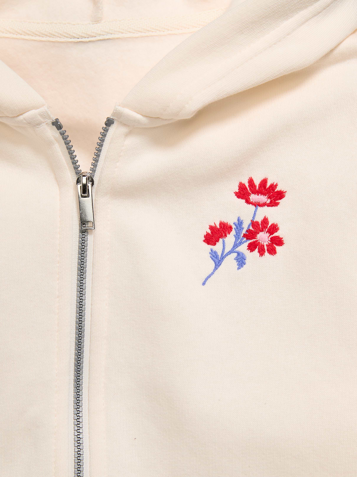 Image number 4 showing, Favorite Fleece Graphic Zip-Front Hoodie for Girls